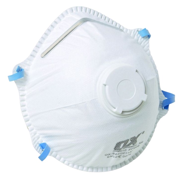 Ox FFP2V S212 NR Moulded Cup Respirator OX-S488201